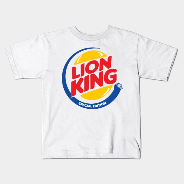 Lion King Kids T-Shirt by syamimadi